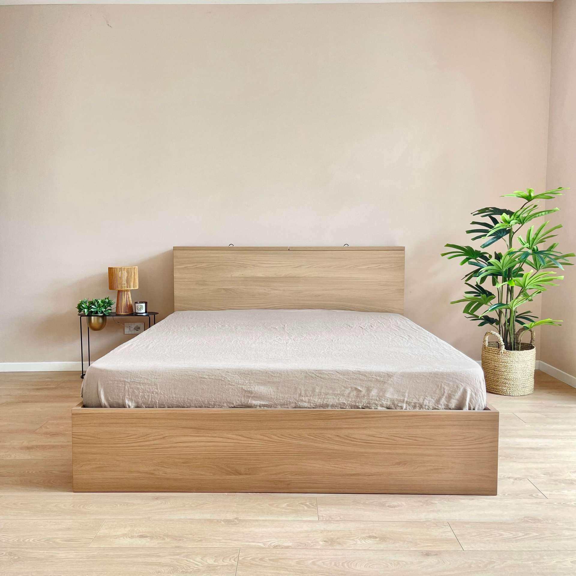 Immagine principale di Lenzuola Sotto con Angoli Matrimoniale Loft 49 in Lino No Stiro - 4 Colori | Cogal
