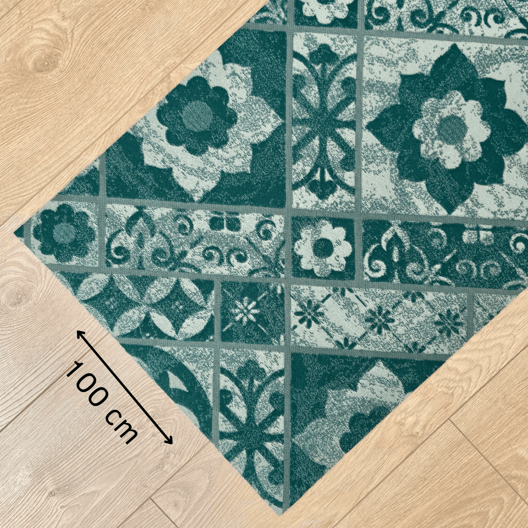Immagine principale di Tappeto Cucina a metro Pompei Ottanio H 100 cm - scegli tu la misura | Pietro Zanetti Home