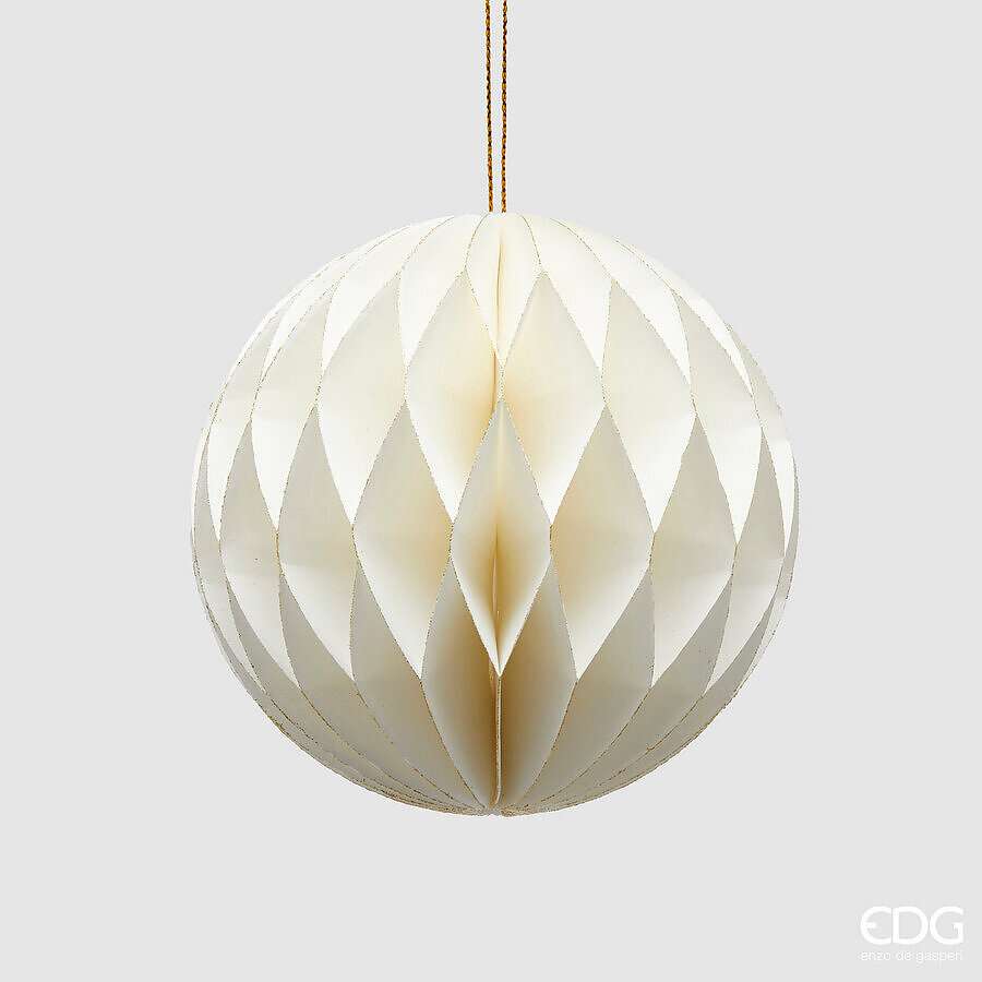 Immagine principale di Decorazione Pallina di Natale Origami S- 4 Colori | EDG Enzo De Gasperi