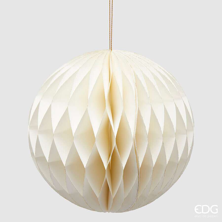 Immagine principale di Decorazione Pallina di Natale Origami L- 4 Colori | EDG Enzo De Gasperi