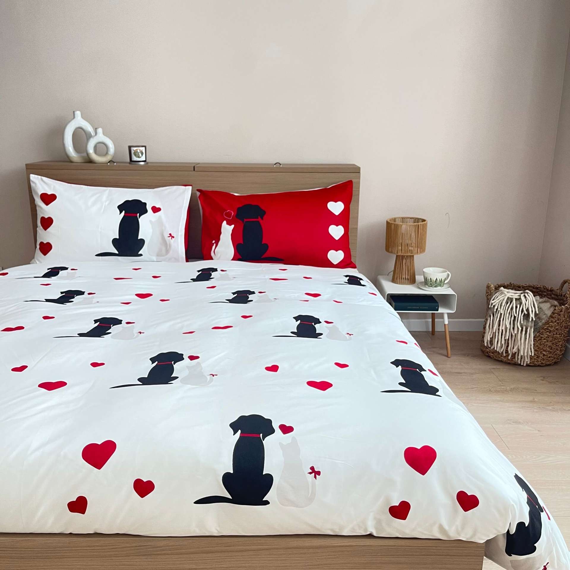 Immagine principale di Copripiumino Singolo Best Friends in 100% Cotone Daunex | Daunex