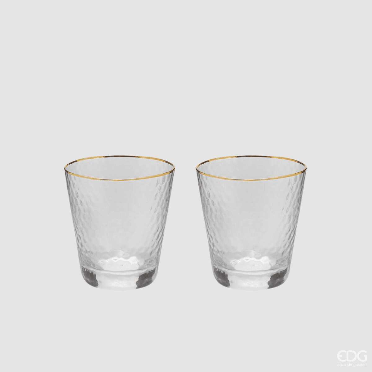 Immagine del prodotto Set 2 Bicchieri in Vetro Goldrim 350ml | EDG Enzo De Gasperi