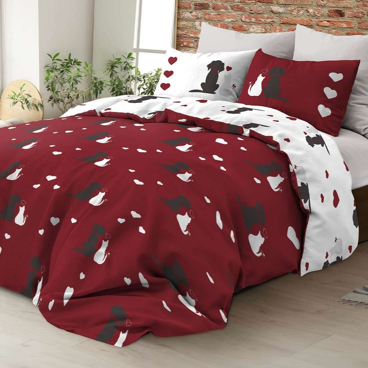 Immagine del prodotto Copripiumino Singolo Best Friends in 100% Cotone Daunex | Daunex