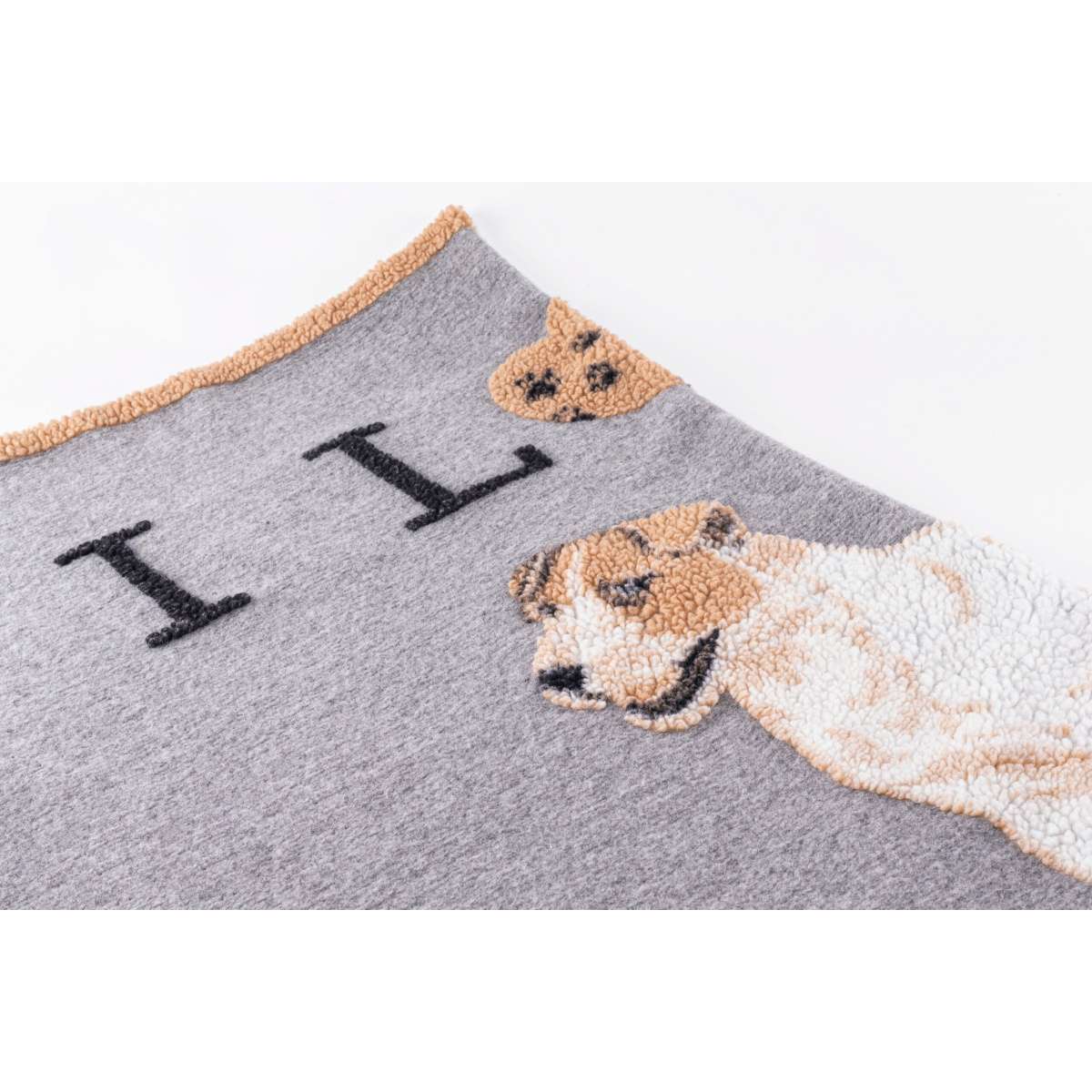 Immagine del prodotto Coperta Lana I Love Jack Russell 130x150cm | I Nastri di Mirta
