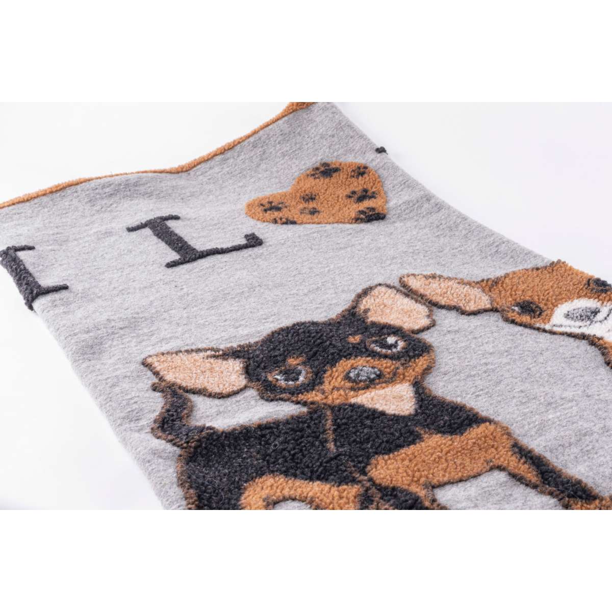 Immagine del prodotto Coperta Lana I Love Chihuahua 130x150cm | I Nastri di Mirta