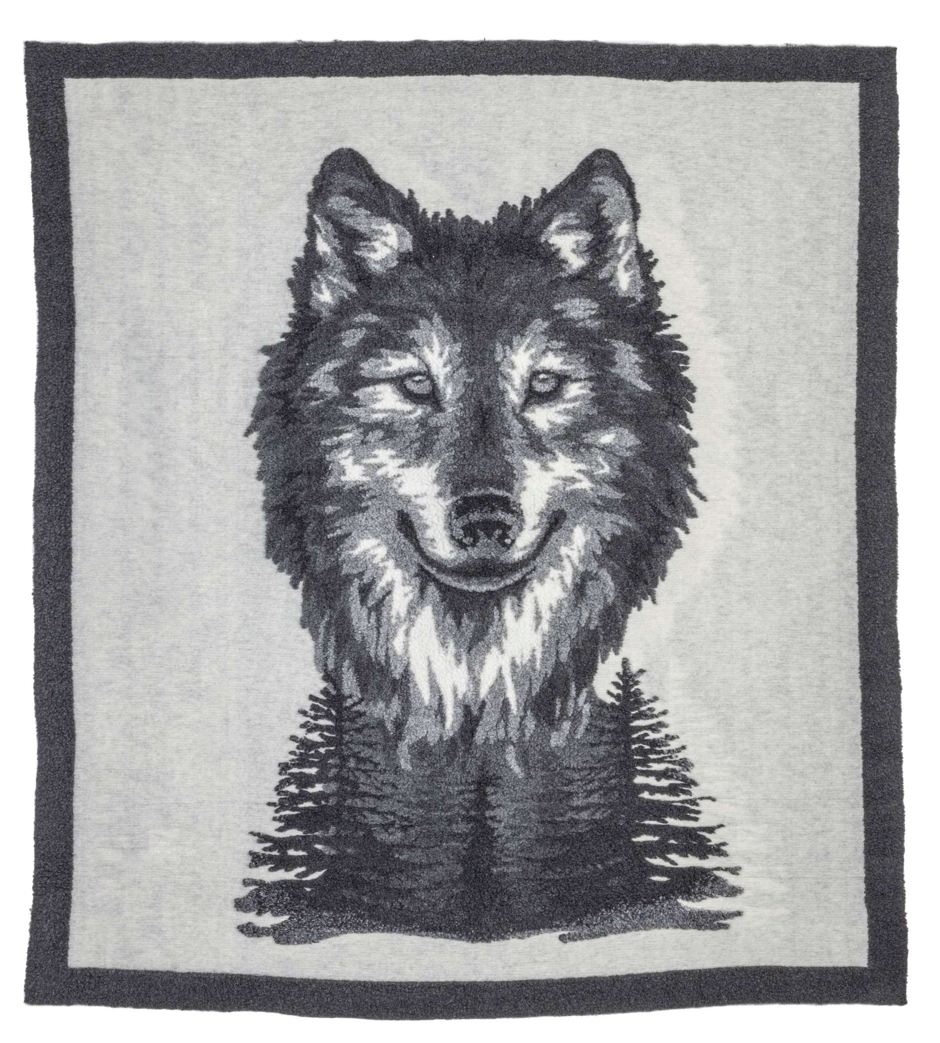 Immagine principale di Coperta Lana Wolf&Woods 180x150cm | I Nastri di Mirta