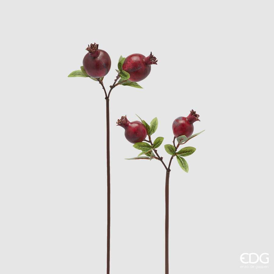 Immagine principale di Ramo di Melograno Artificiale h33 cm - 2 Colori | EDG Enzo De Gasperi