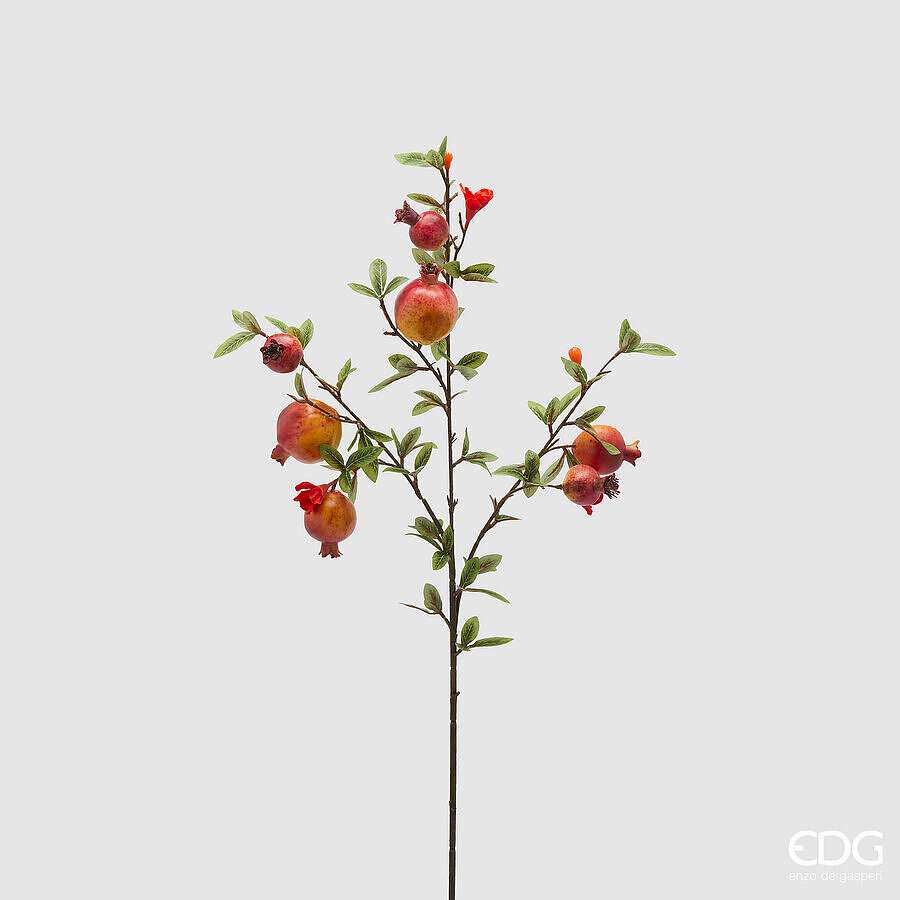 Immagine principale di Ramo di Melograno Artificiale H 76 cm | EDG Enzo De Gasperi