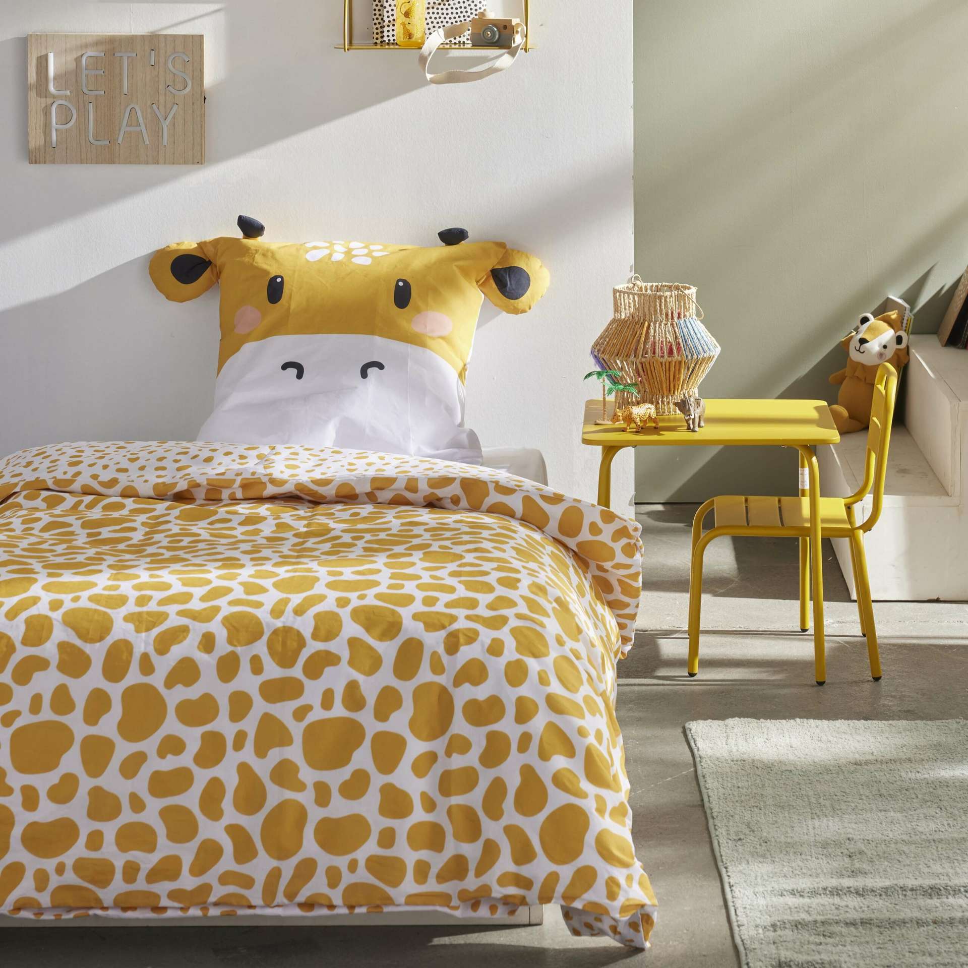 Immagine principale di Copripiumino Singolo Sisu Kirahvi in 100% Cotone doubleface | Pietro Zanetti Home