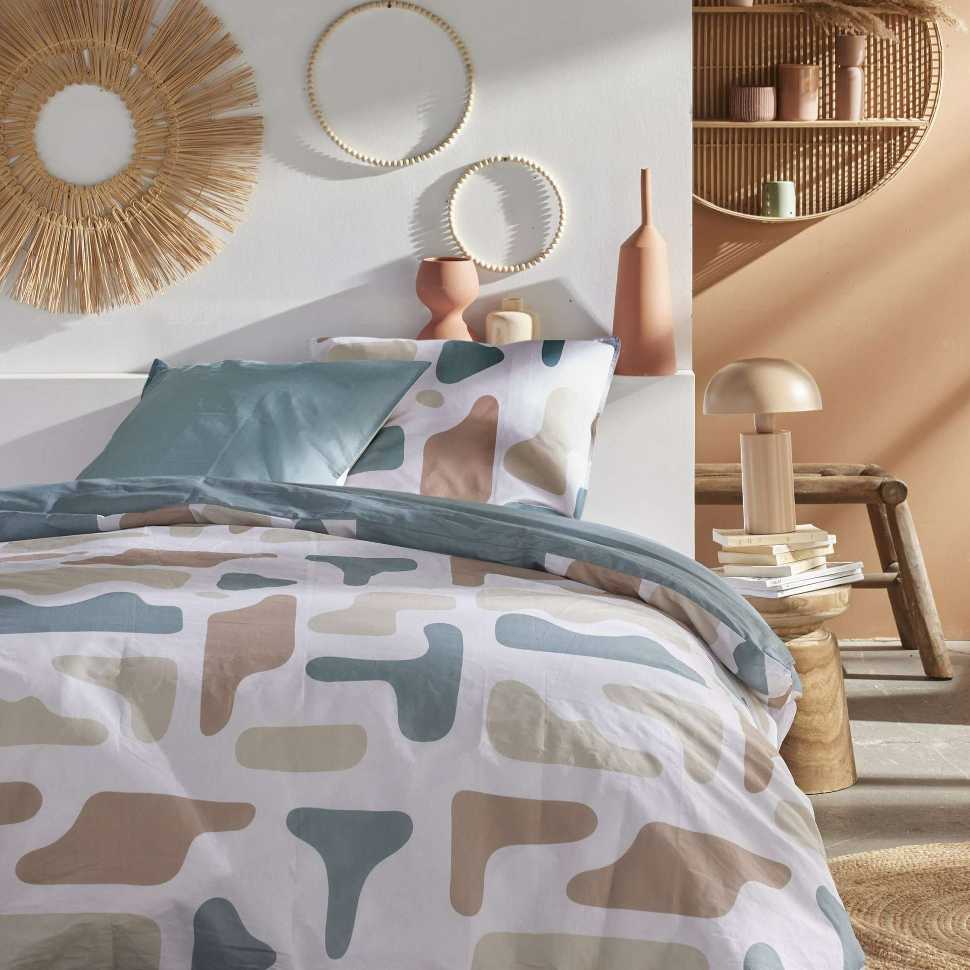 Immagine principale di Copripiumino Matrimoniale Sisu Pori in 100% Cotone doubleface | Pietro Zanetti Home
