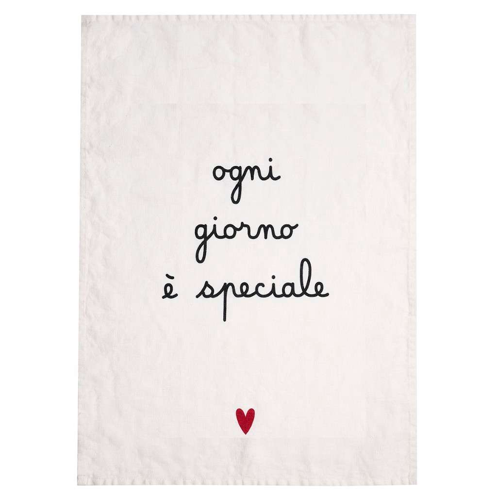 Immagine principale di Strofinaccio in Lino Ogni Giorno è Speciale No Stiro | Simple Day