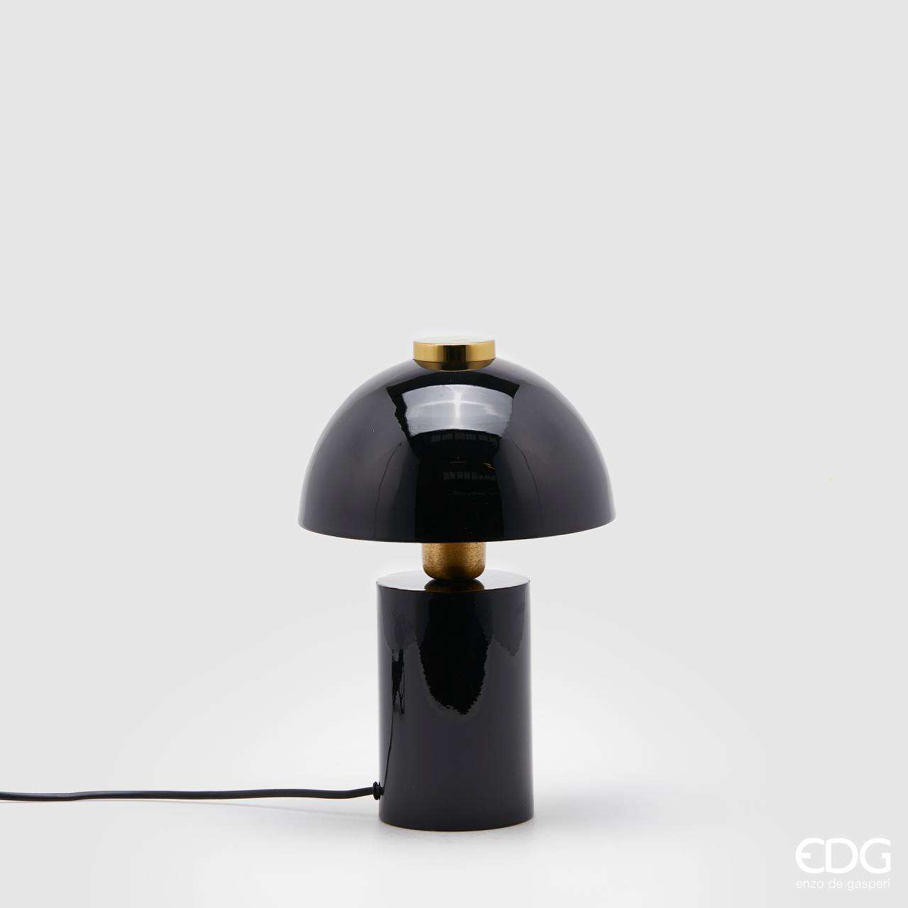 Immagine principale di Lampada Glossy Fungo in Metallo Nero | Pietro Zanetti Home