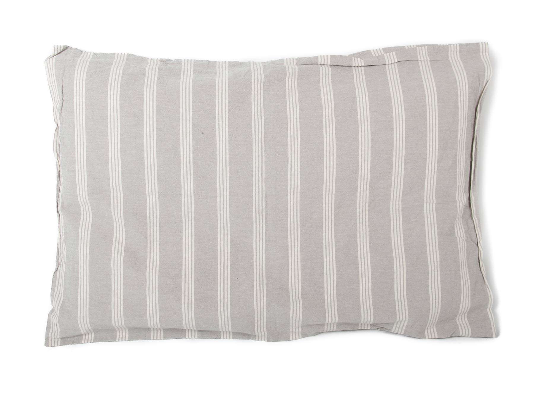 Immagine principale di Completo Letto Matrimoniale Matilde Righe Piccole 100% Cotone Tinto in Filo No s | Cavalieri Spa