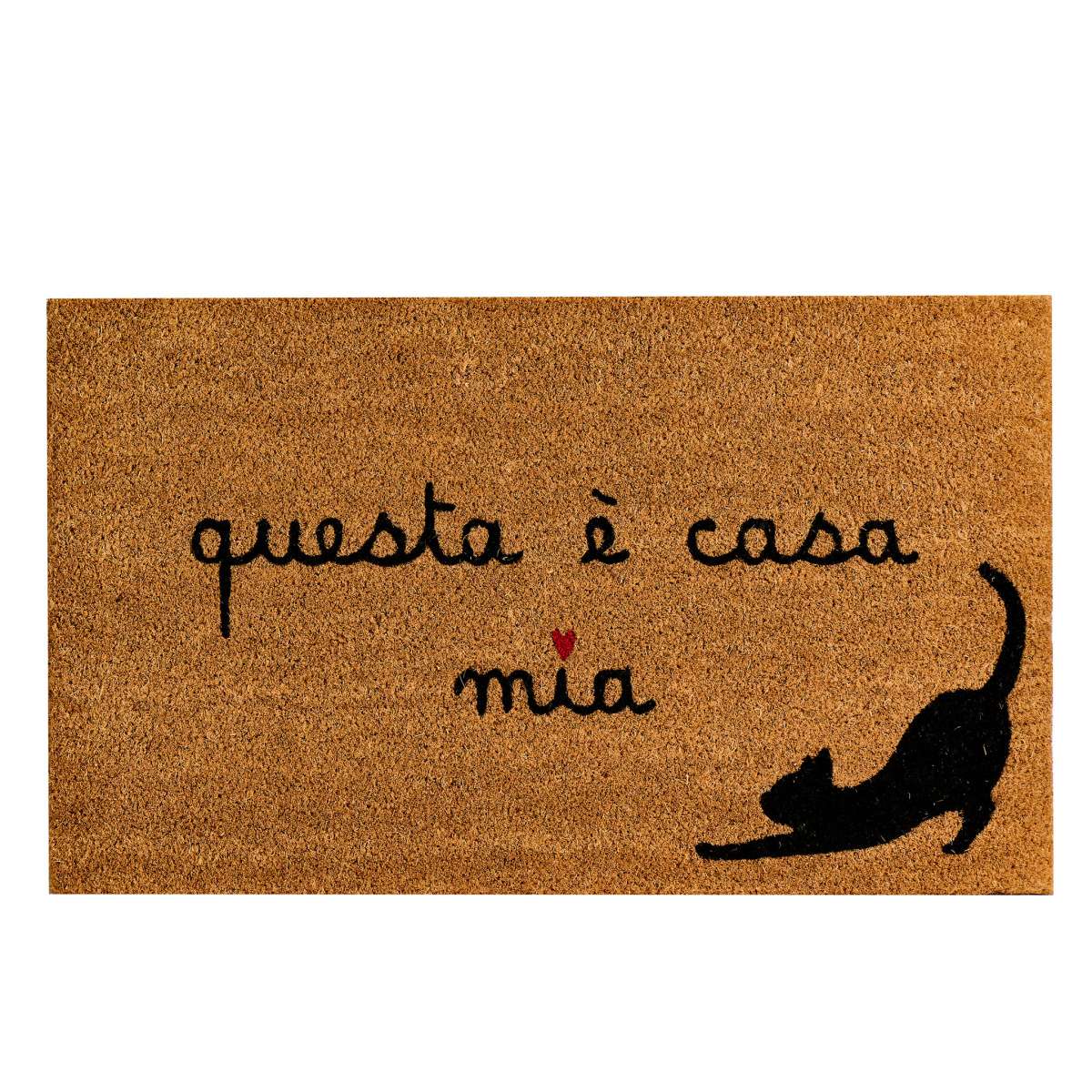 Immagine del prodotto Zerbino Questa Casa è Mia Gatto 45x75cm | Simple Day