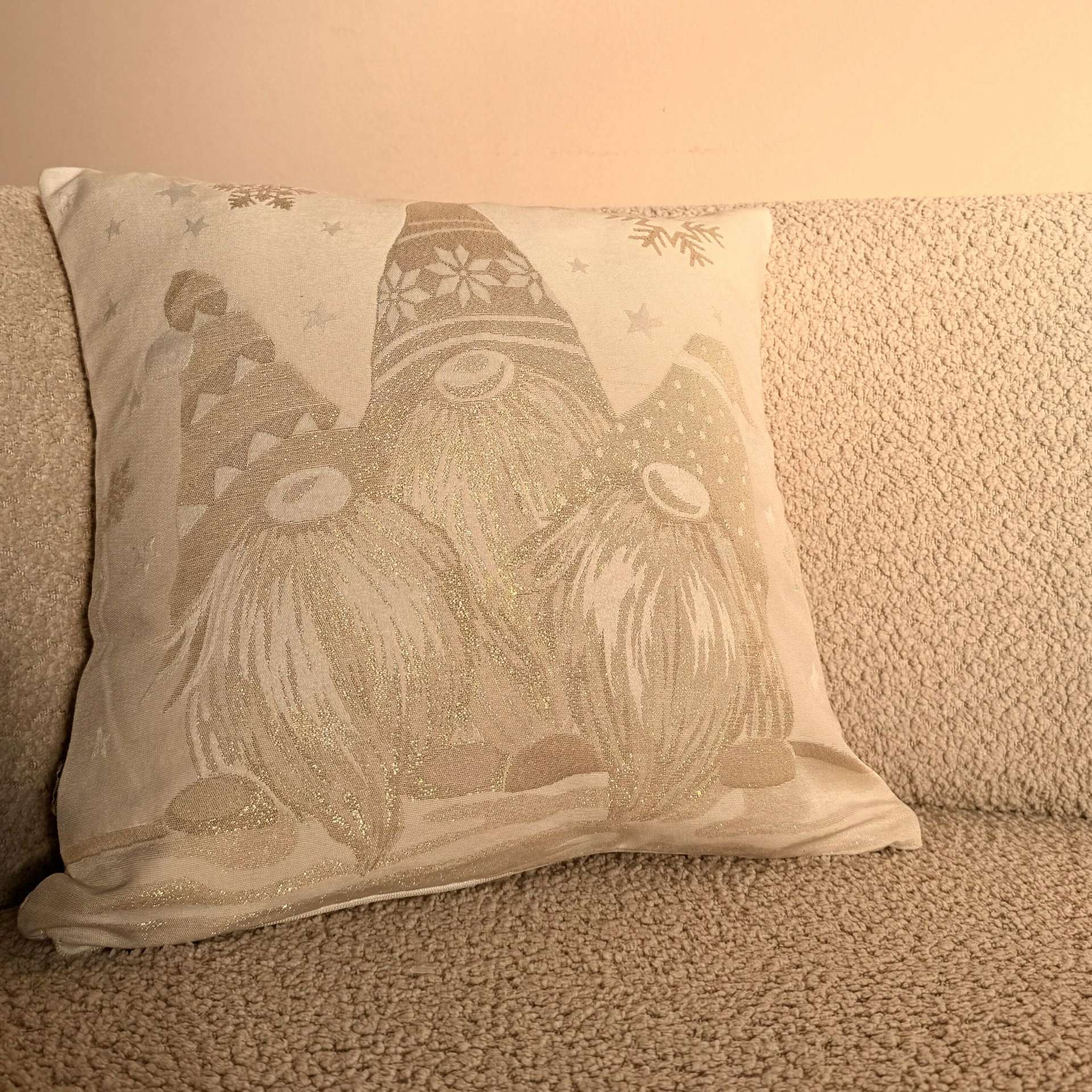 Immagine principale di Federa Cuscino Divano in Cotone Gobelin Lurex 40x40 cm | Pietro Zanetti Home