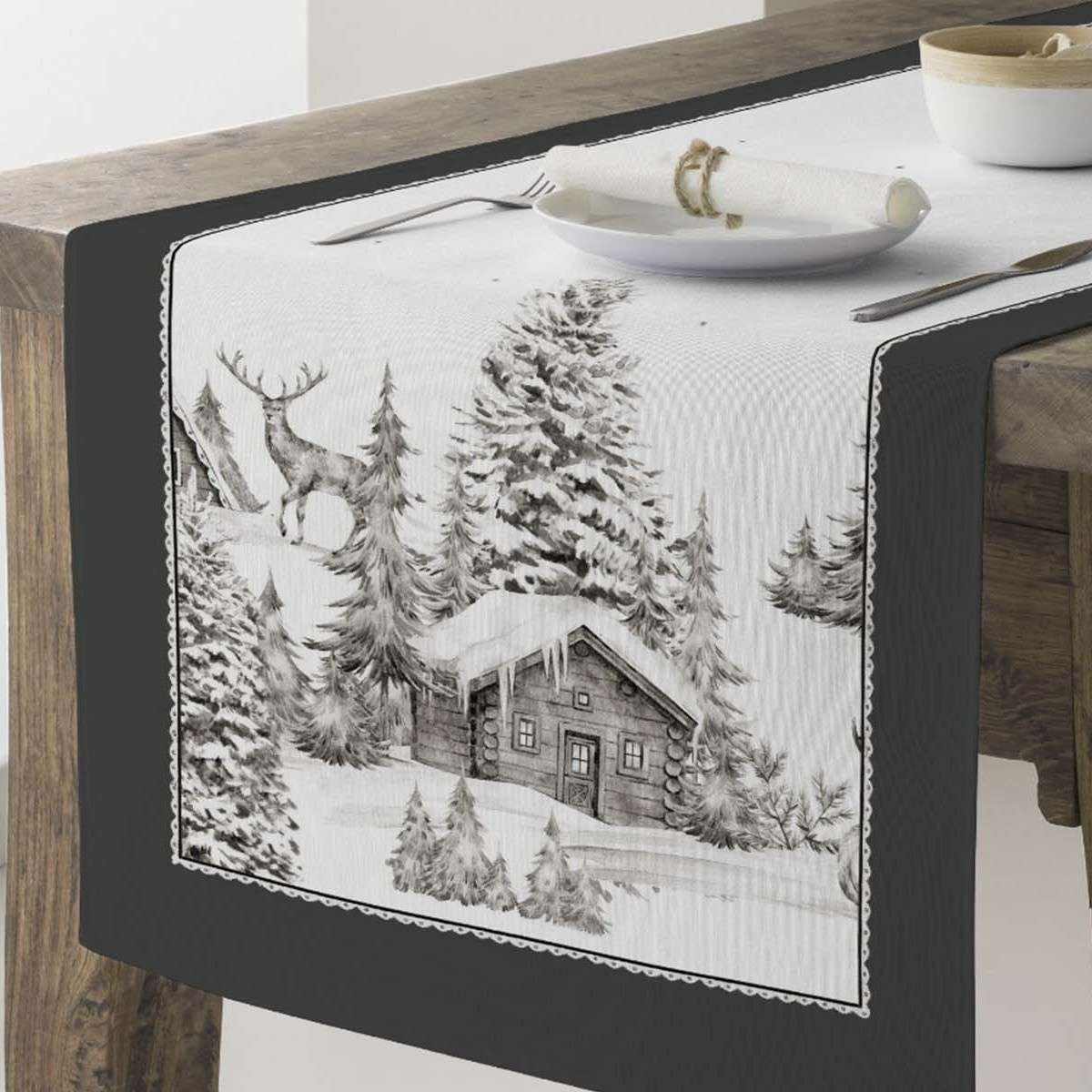 Immagine del prodotto Runner Inverno 45x150 cm in Cotone | Daunex