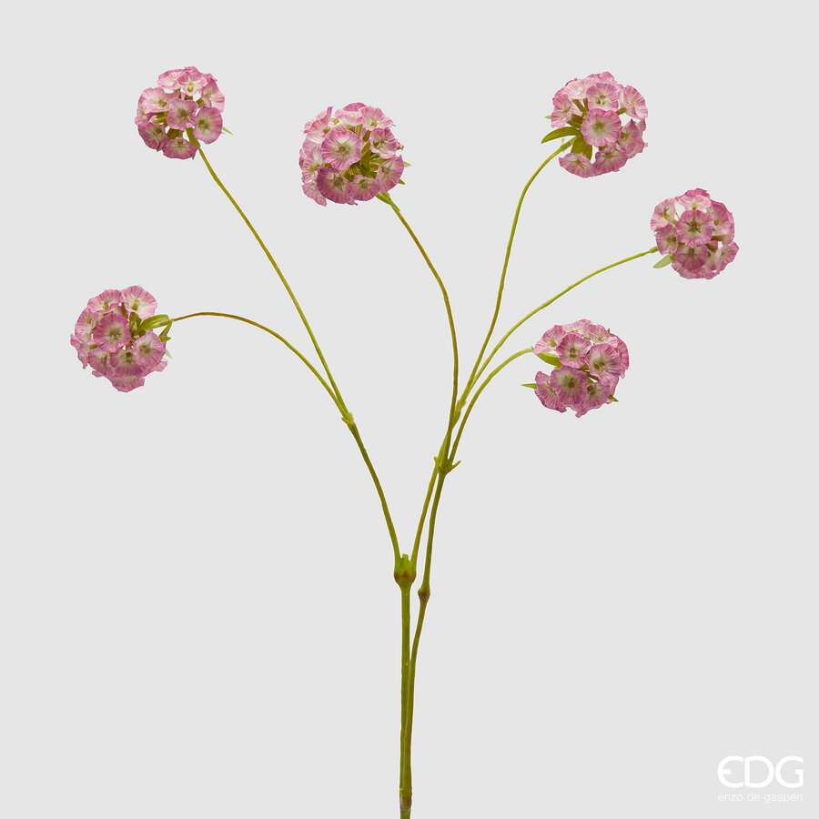 Immagine principale di Scabiosa Ramo Artificiale  x6 h 66 cm - 2 Colori | EDG Enzo De Gasperi