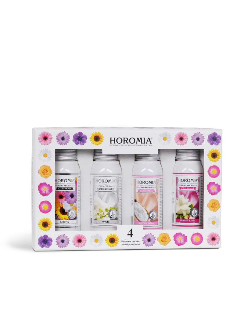 Immagine principale di Box 4- 4 Profumatori Bucato da 50 ml | Horomia