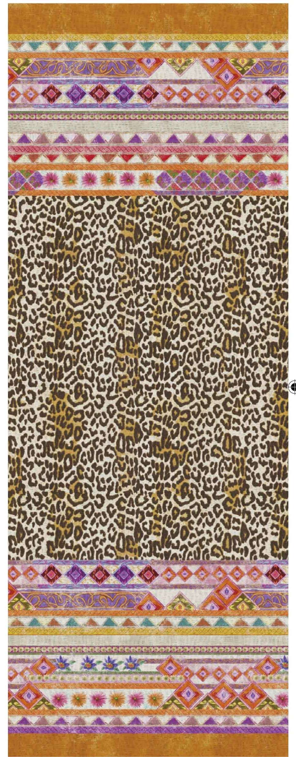 Immagine principale di Runner Tavolo in Cotone Jurta 45x170 cm | Tessitura Toscana Telerie
