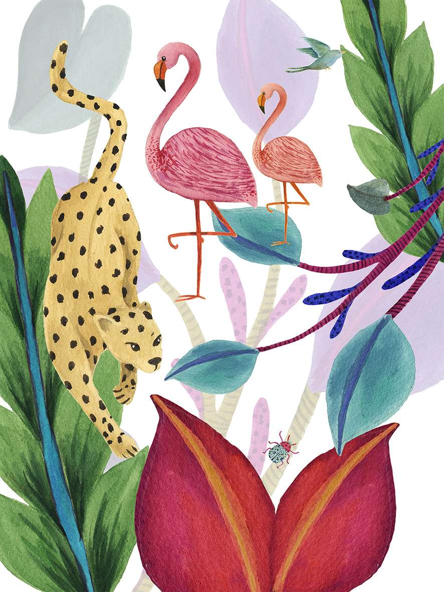 Immagine principale di Strofinaccio in Lino - Funky Animals - 2 Varianti | The NapKing