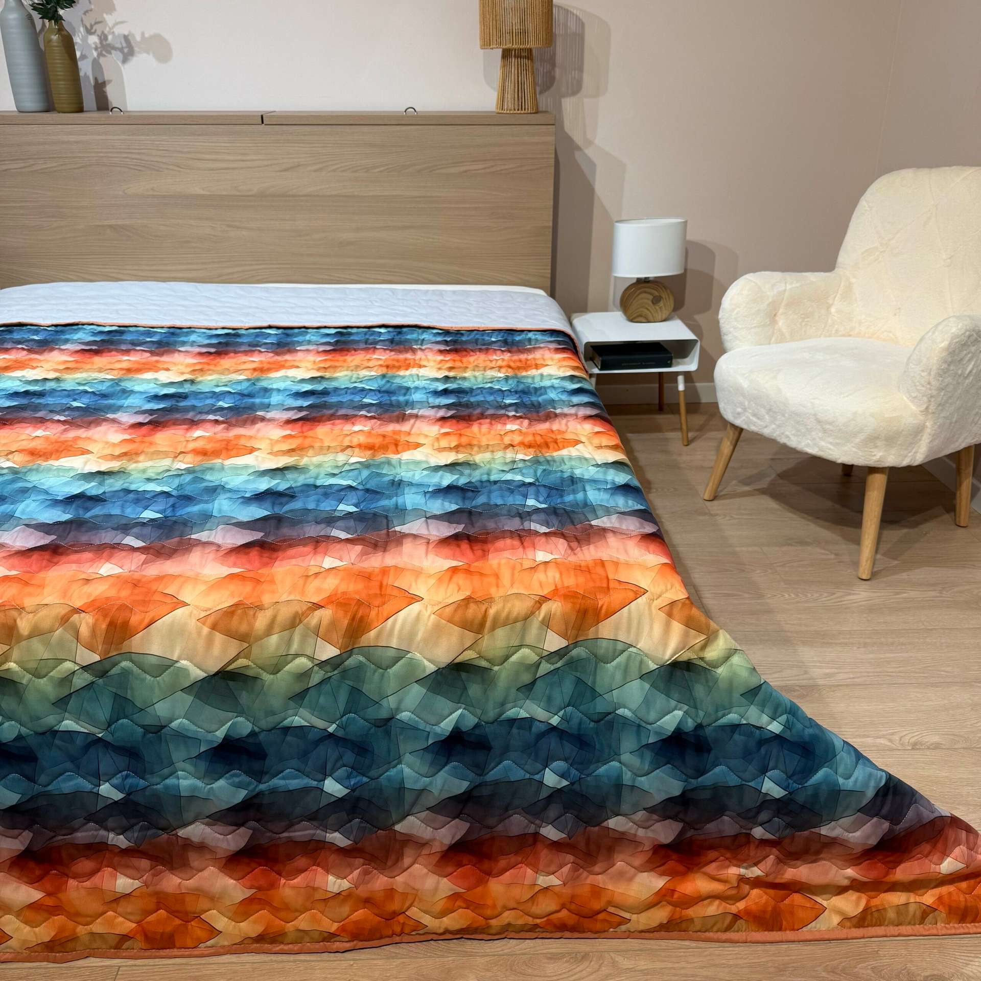 Immagine principale di Trapuntino Primaverile Una Piazza e Mezza Multicolor in Microfibra | Pietro Zanetti Home