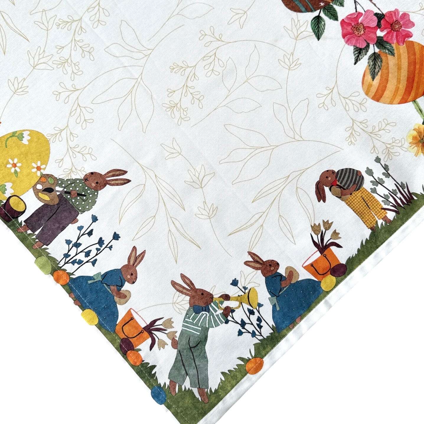 Immagine principale di Centrotavola in Cotone Pasqua 95x95cm | Olivia Home