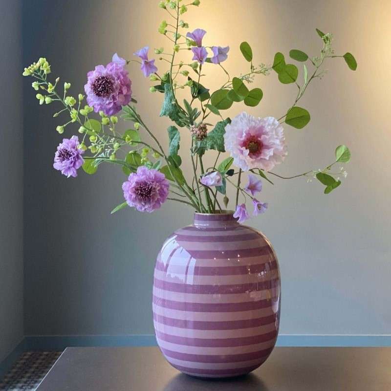 Immagine principale di Vaso Metal Stripes 32 cm - 2 Colori | Pip Studio Amsterdam