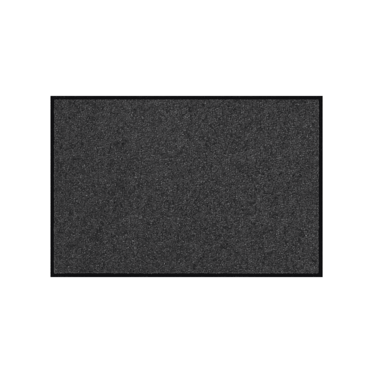 Immagine variante 50x75 cm - Tappeto In-Outdoor Tinta Unita Dark Grey- 4 Misure | EFIA GmbH