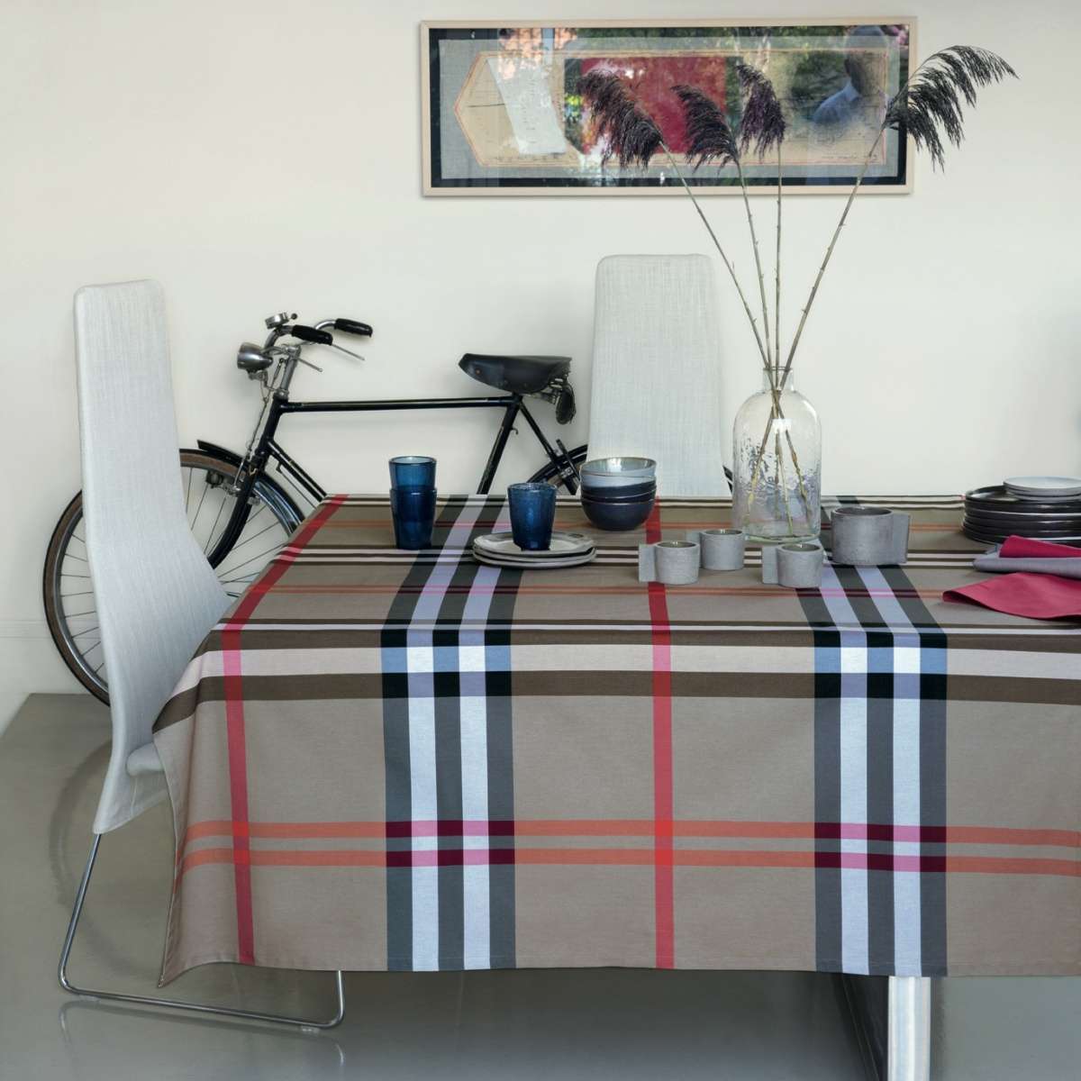 Immagine variante 150x180 cm - Tovaglia Rettangolare Bossi in Cotone 1367 | Bossi