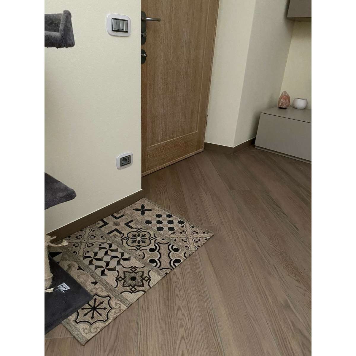 Immagine variante 57x115 cm - Tappeto Cucina Cementine Cammello Antiscivolo e Lavabile in Lavatrice | Pietro Zanetti Home