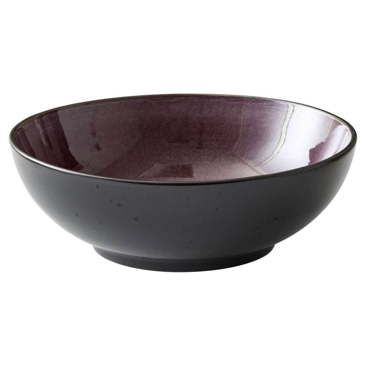 Immagine variante Viola - Insalatiera in Gres Decorata a Mano  24 cm (7 Colori) | Bitz