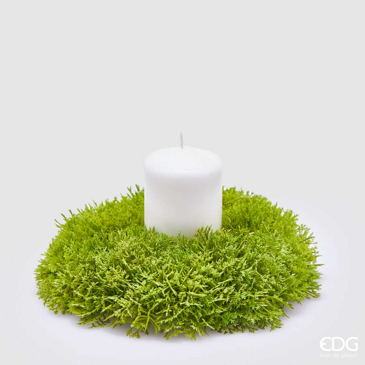 Immagine variante M - Corona di Muschio Artificiale Decorativa - 2 Misure | EDG Enzo De Gasperi