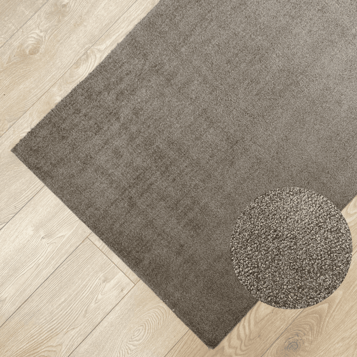 Immagine variante 160x240 cm - Tappeto Boden Tinta Unita Marrone- 6 Misure | Pietro Zanetti Home
