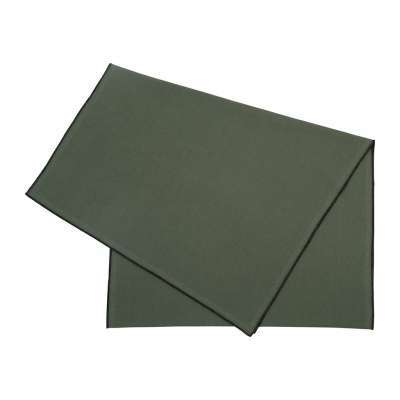 Runner Cedro In Tessuto Idrorepellente Jacquard Tinta Unita Per Tavolo Da Interno Ed Eterno