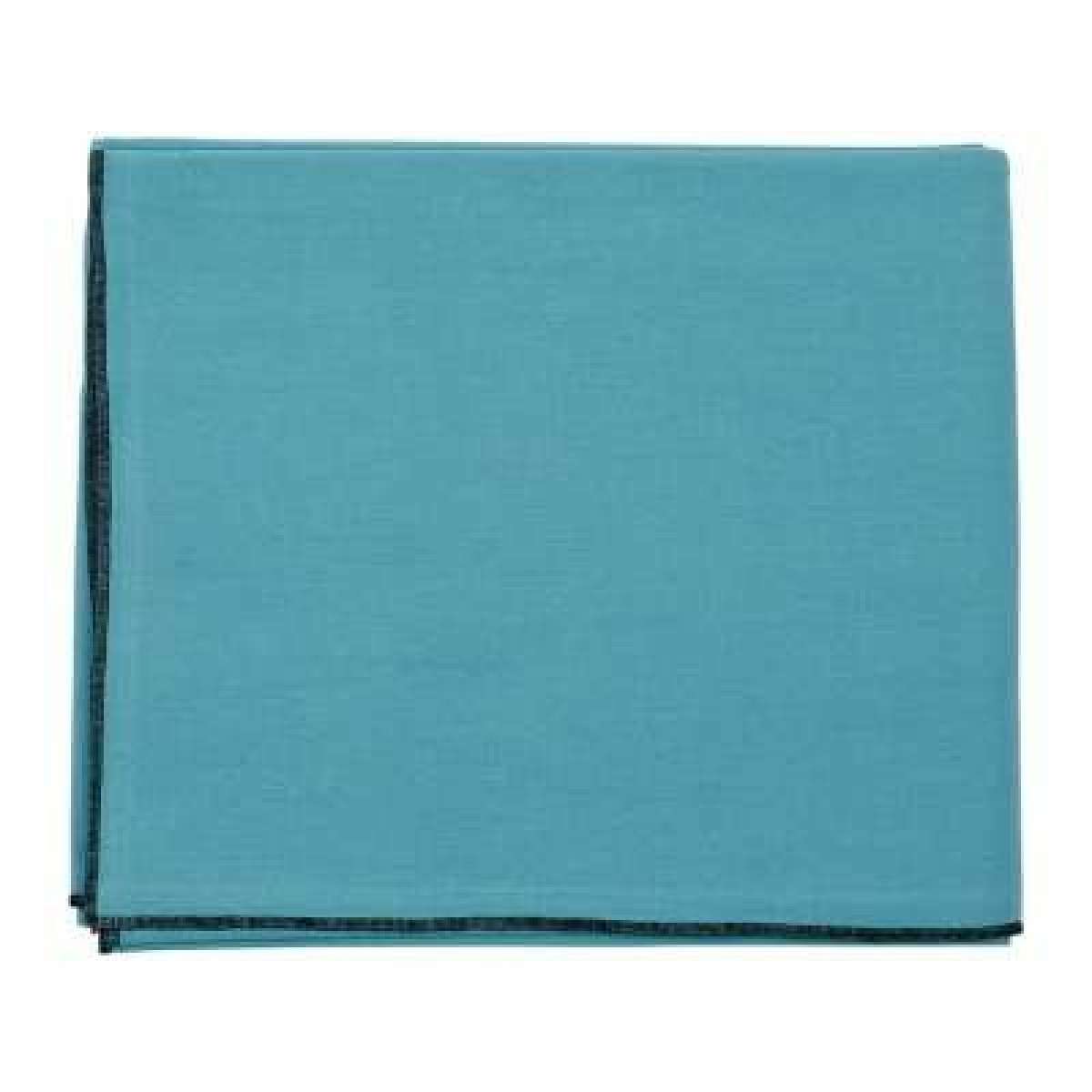 Immagine variante Turchese - Set 2 Tovaglioli Corino Tinta Unita con Bordo 35x35 cm | Côté Table
