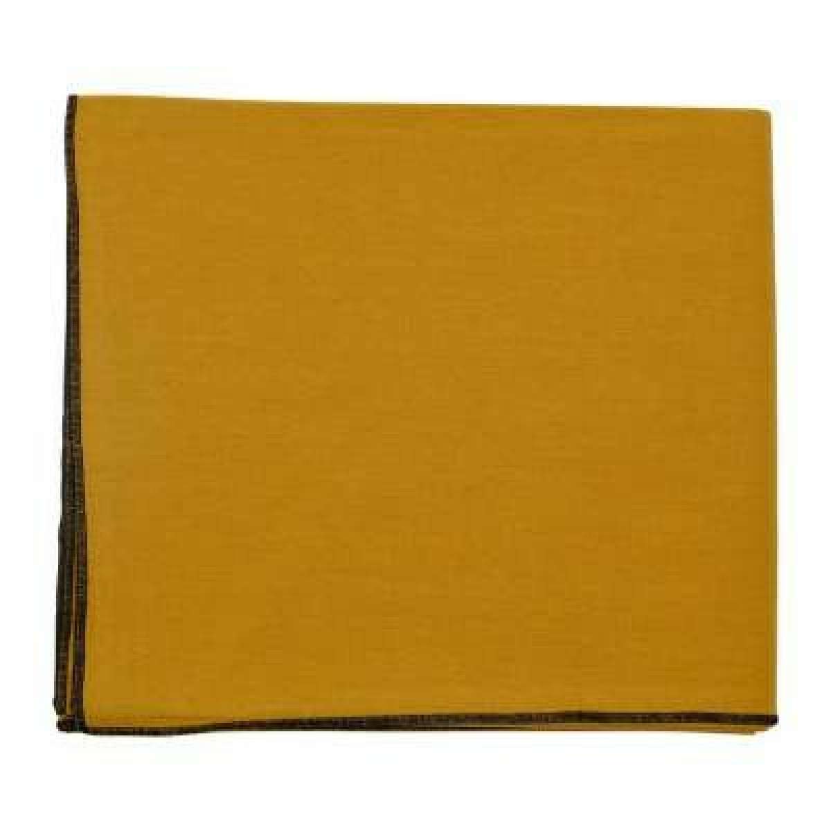 Immagine variante Senape - Set 2 Tovaglioli Corino Tinta Unita con Bordo 35x35 cm | Côté Table