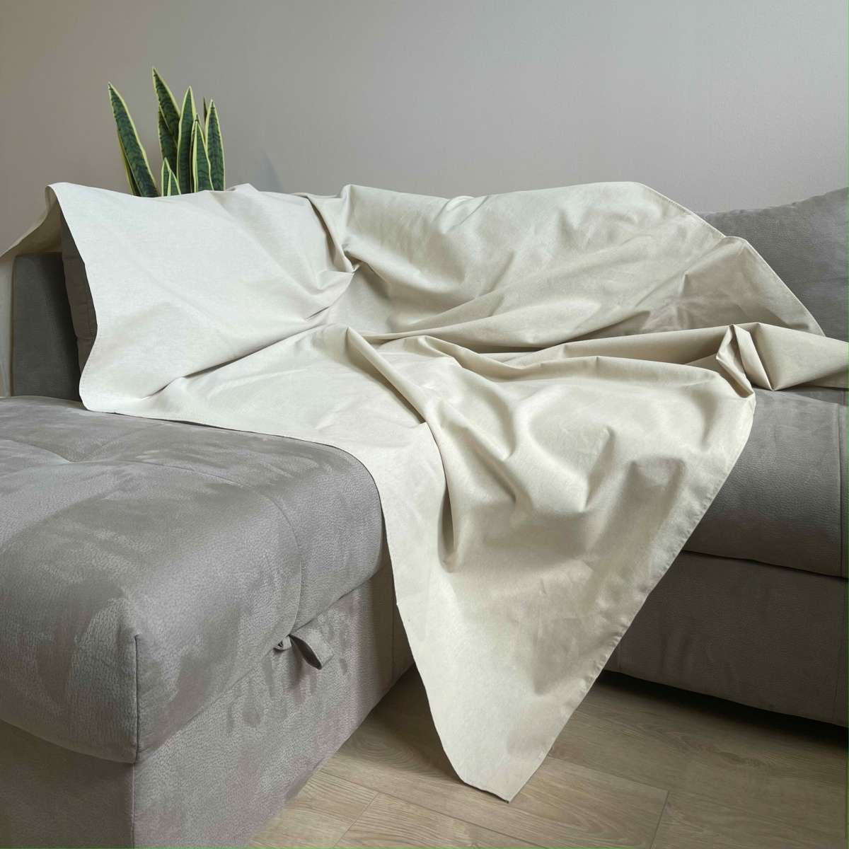 Immagine variante Cachemire, Matrimoniale - Copridivano - Copritutto Tinta Unita Easy Cachemire in cotone (2 misure | Pietro Zanetti Home