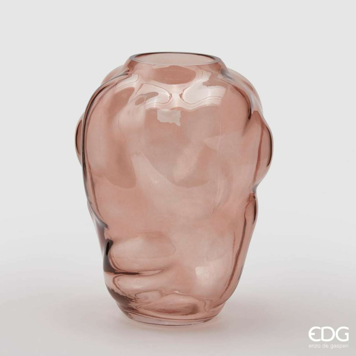 Immagine variante Grande - Vaso Fruity in Vetro Rosa (2 misure) | EDG Enzo De Gasperi