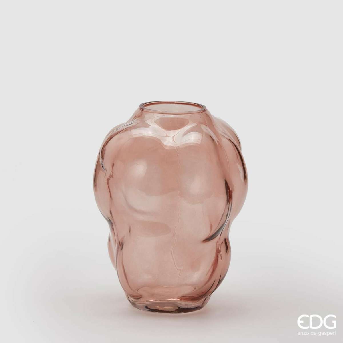 Immagine variante Piccolo - Vaso Fruity in Vetro Rosa (2 misure) | EDG Enzo De Gasperi