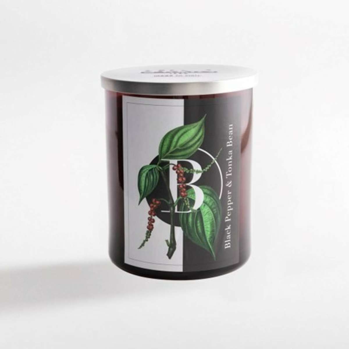 Immagine variante 900 gr - Candela B - Black Pepper & Tonka Bean | Pernici 1892