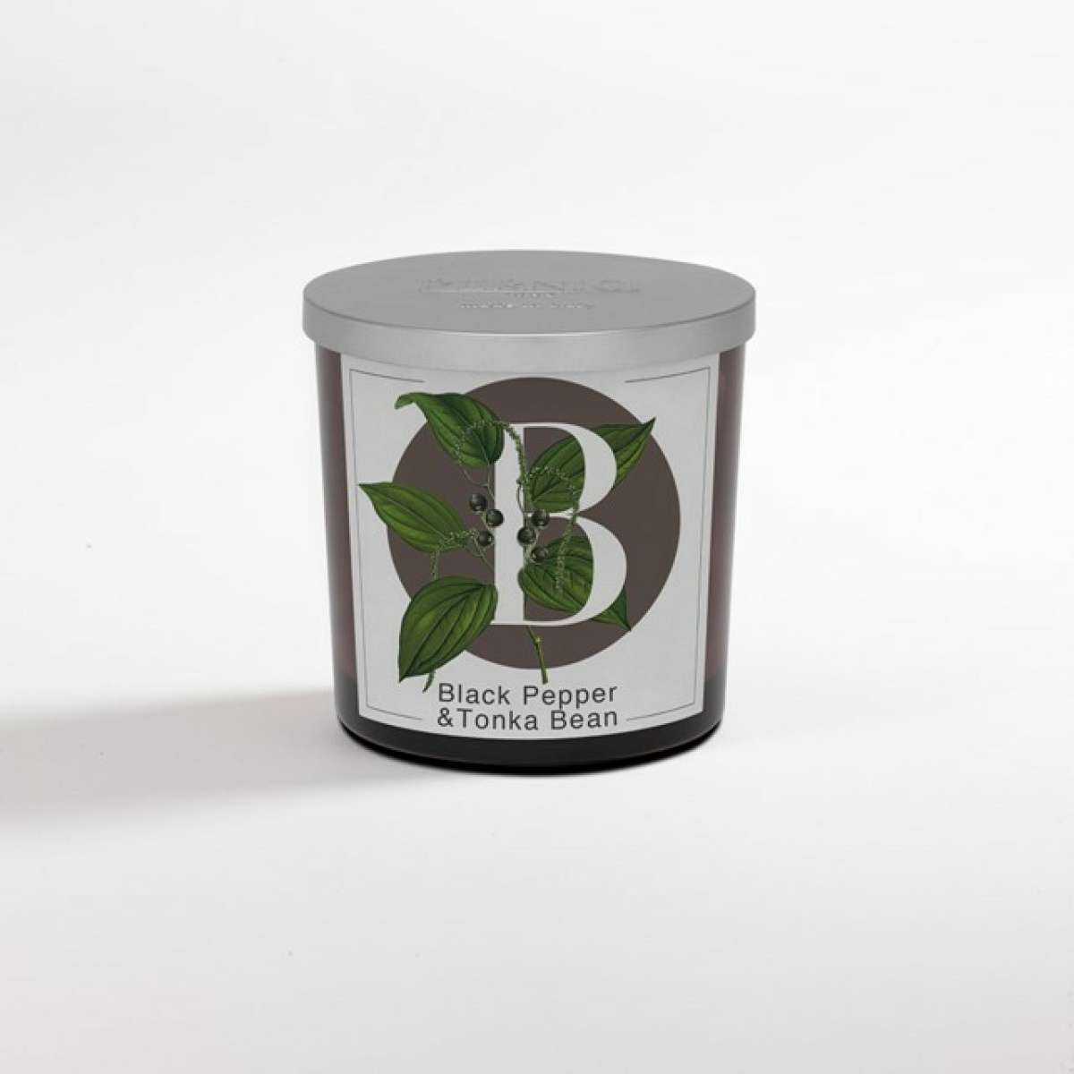 Immagine variante 200 gr - Candela B - Black Pepper & Tonka Bean | Pernici 1892
