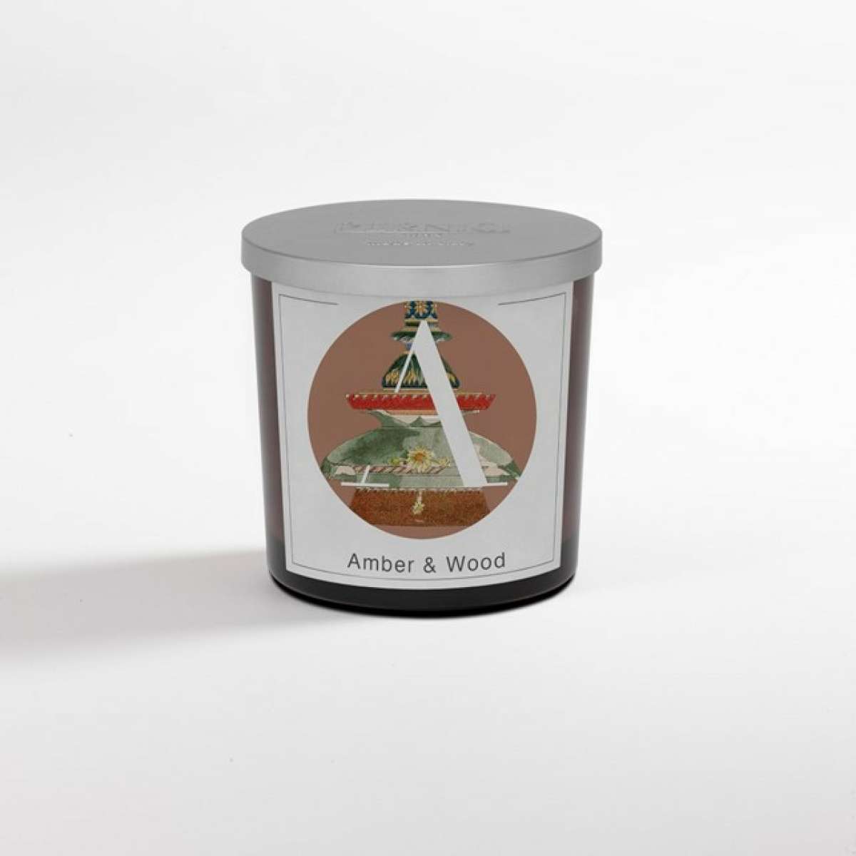 Immagine variante 200 gr - Candela A - Amber & Wood | Pernici 1892