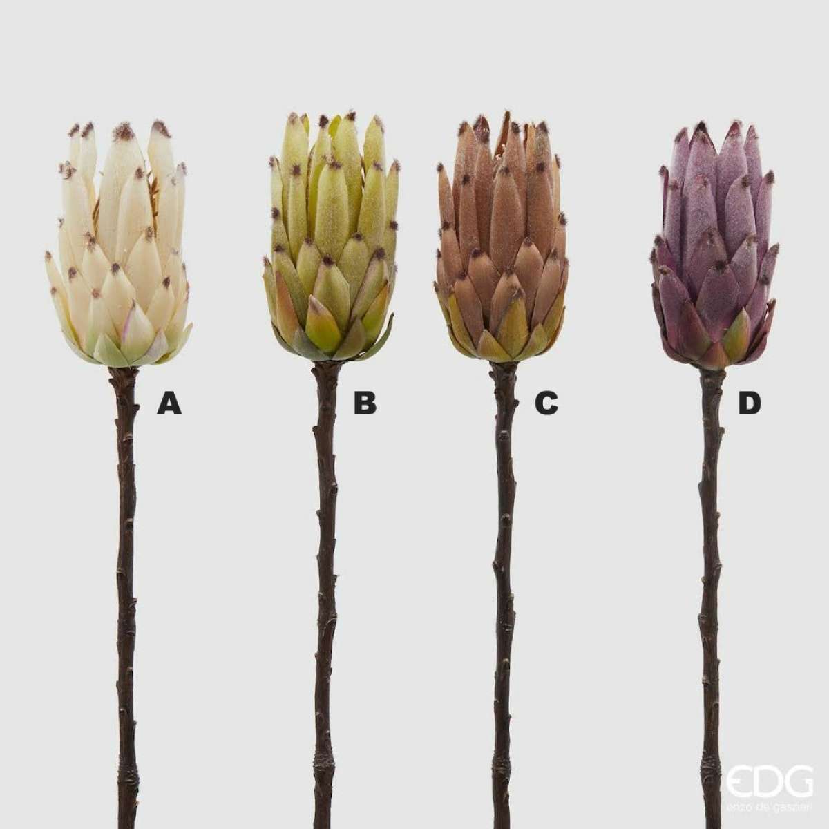 Immagine variante D - Ramo di Fico d'India Natural Artificiale h 51cm | EDG Enzo De Gasperi