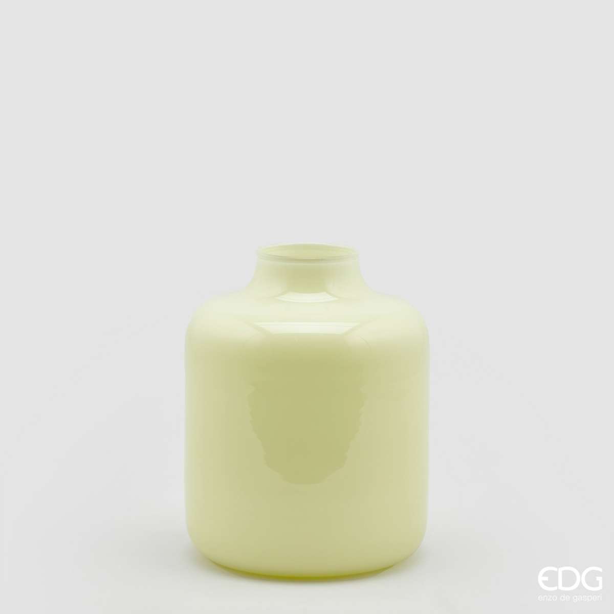 Immagine variante Piccolo - Vaso Nida Giallo Pastello in Vetro (2 misure) | EDG Enzo De Gasperi