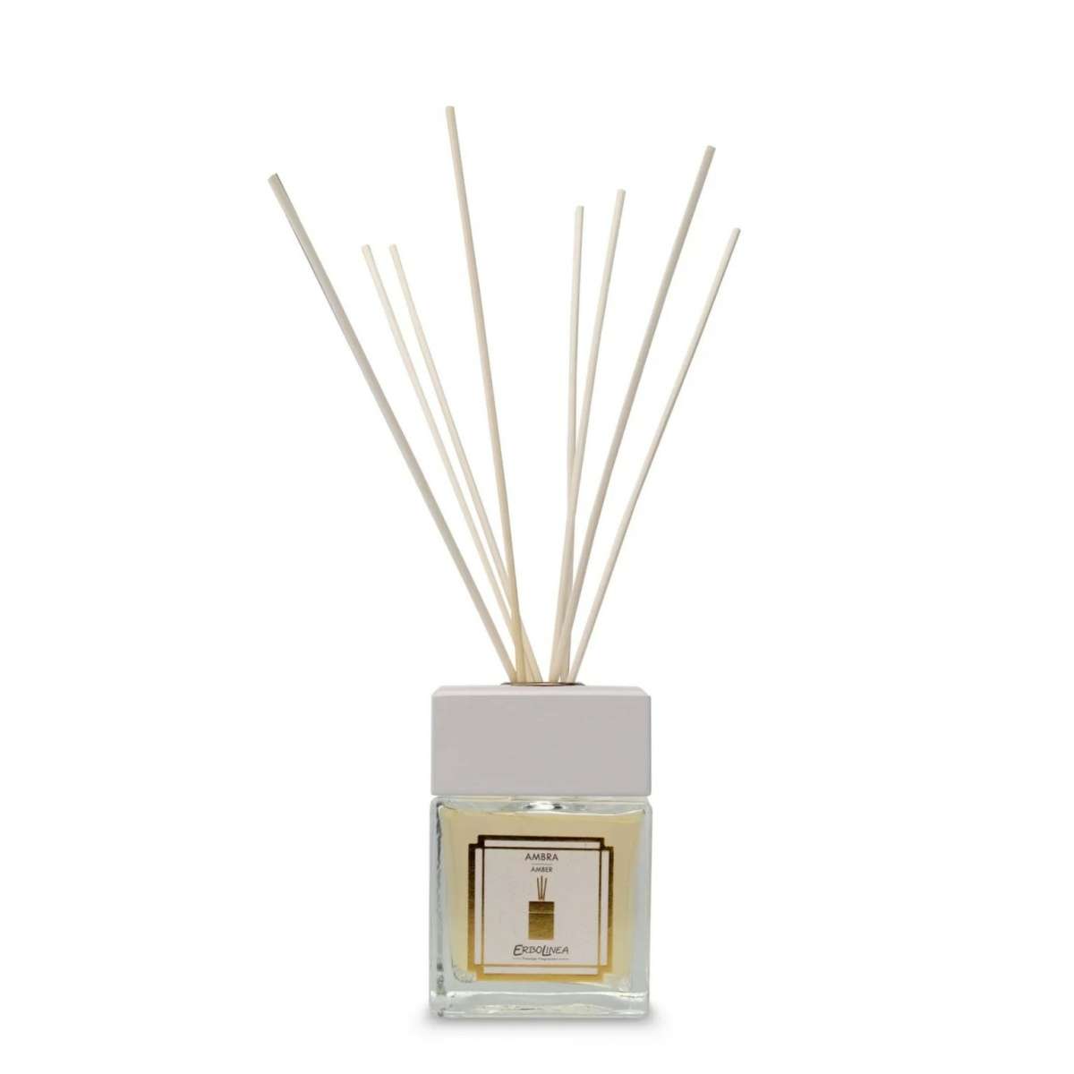 Immagine variante 200 ml - Profumo per Ambiente con Bastoncini Ambra | Erbolinea