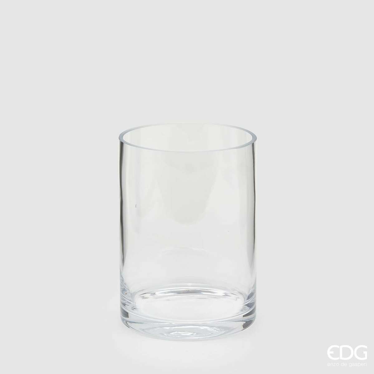 Immagine variante A - Vaso Cilindro in Vetro Trasparente - 4 Misure | EDG Enzo De Gasperi