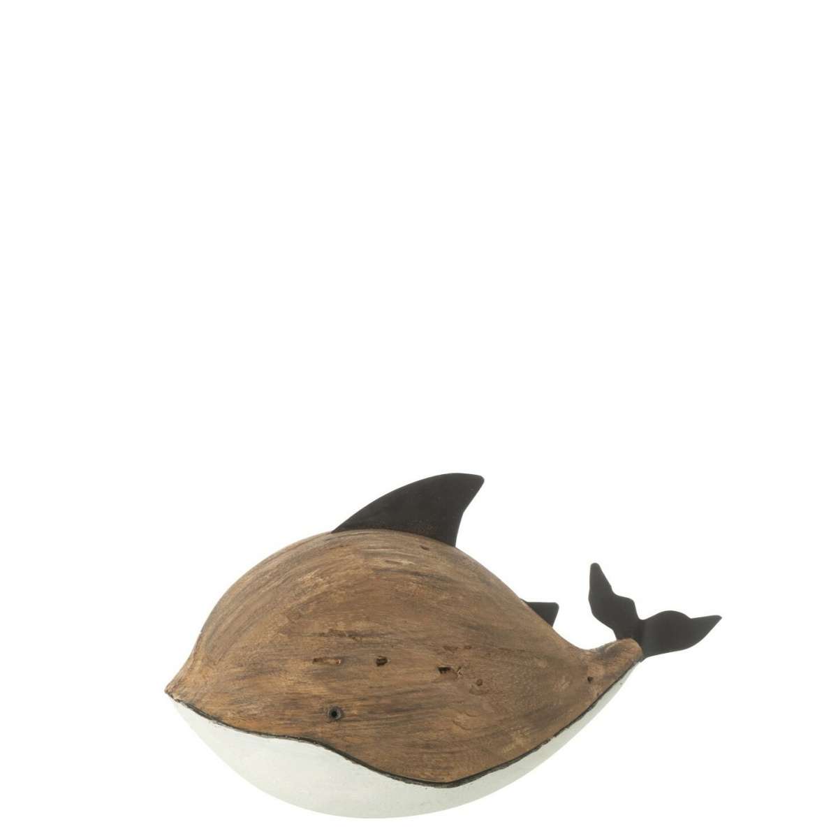 Immagine variante S - Delfino in Legno di Paulownia - 2 Misure | Jolipa