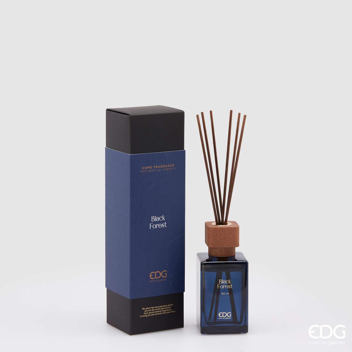 Immagine variante 120 ml - EDG Profumo per Ambiente con Bastoncini Fragrance Black Forest | EDG Enzo De Gasperi