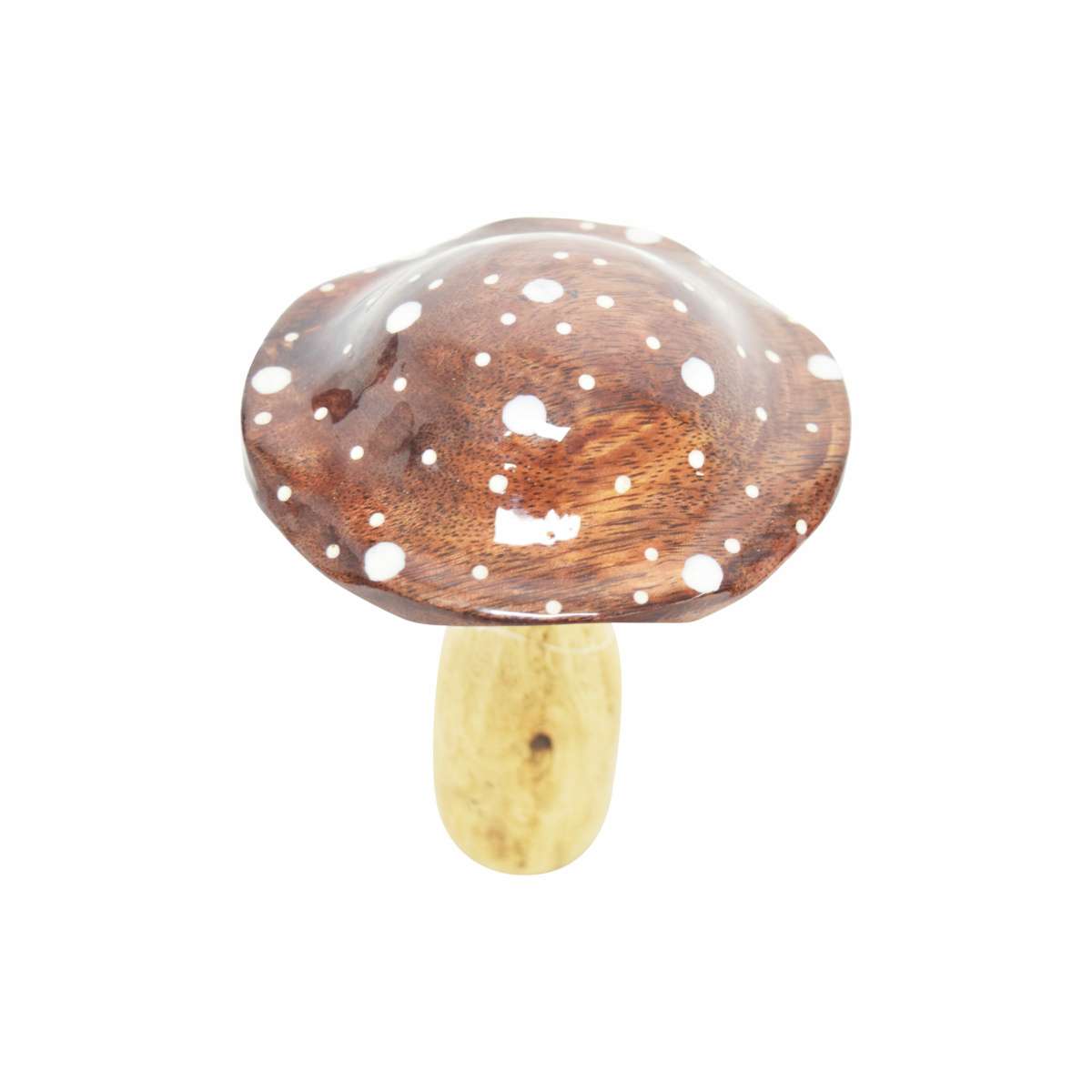 Immagine variante L - Fungo Decorativo Riko in Legno - 3 Misure | Concord Home & Interior