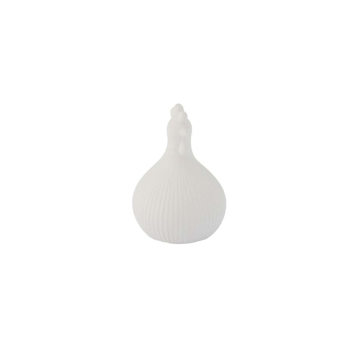 Immagine variante M - Gallina Kerstin in Ceramica opaca Bianca - 2 Misure | Storefactory